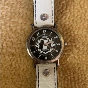 White and Black Vintage Juicy Couture Watch